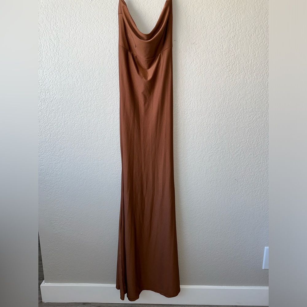 Copper dress